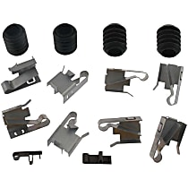 18K1975X Gold Series Brake Hardware Kit - Direct Fit, Kit