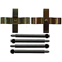 18K2492 Gold Series Brake Hardware Kit - Direct Fit, Kit