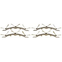 18K5875A Gold Series Brake Hardware Kit - Direct Fit, Kit