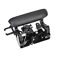 19209650 GM Original Equipment Series Tailgate Handle, Black Plastic and Steel Without Camera Hole Without Key Hole