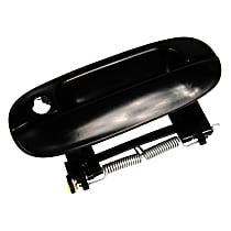 Front, Driver Side Paint to Match Exterior Door Handle, With Door Lock Hole, Except Painted O/S Dr Handle(D7A); Continuous Latch Across Hdl, GM Original Equipment Series