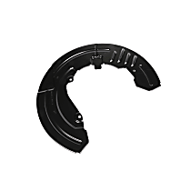 22802366 Front, Passenger Side Brake Dust Shields Black, GM Original Equipment Series