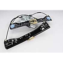 Front, Driver Side Power Window Regulator, With Motor, With Express UP/Down, GM Original Equipment Series