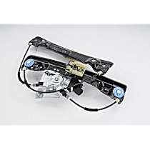 22810017 Front, Passenger Side GM Original Equipment Series Power Window Regulator, With Motor