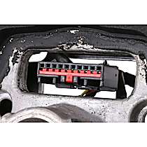 Rear, Driver Side, Upper Shock Mount