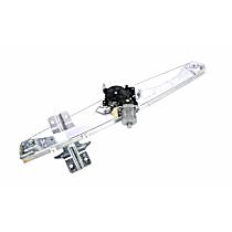 Rear, Passenger Side Power Window Regulator, With Motor, GM Original Equipment Series