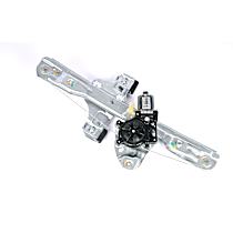 22914588 Rear, Driver Side GM Original Equipment Series Power Window Regulator, With Motor