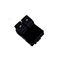 23427095 Front, Driver or Passenger Side Window Switch, Black