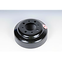 24576970 GM Original Equipment Series Water Pump Pulley - Black, Steel, Direct Fit, Sold individually