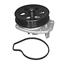 Water Pump, New, 2.0L 4Cyl, Professional Series - 