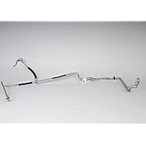 Transmission Oil Line - Metal and Rubber, Direct Fit, Sold Individually