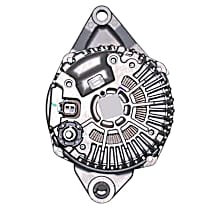 Alternator, Clock 9:00, Family MIT-IF, Fan IF, With 115 amp alt., Remanufactured, 2.4L 4Cyl, Professional Series - 