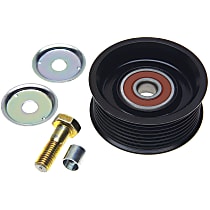 Accessory Belt Idler Pulley, 6 Cyl 3.7L - Upper or Lower