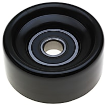 Accessory Belt Idler Pulley, 8 Cyl 6.7L, Smooth Pulley, With Single Alternator - 