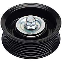 Accessory Belt Idler Pulley, 6.7L 8Cyl, DIESEL, With Dual Alternators - Grooved Pulley