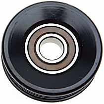 Accessory Belt Idler Pulley, 4 Cyl 2.5L, Car, Air Conditioning Side - 