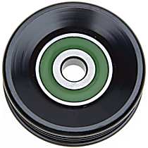 Accessory Belt Idler Pulley, 4 Cyl 1.6L, Car, With Air Conditioning - 