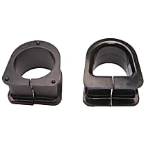 45G24075 Professional Series Steering Rack Bushing - Black, Thermoplastic, Direct Fit, Set of 2