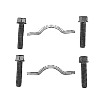 U Joint, 4WD, With 1-1/8 in. O.D. Bearings - Rear