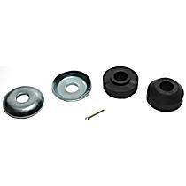 46G25047A Strut Rod Bushing - Black, Rubber, Direct Fit, 2-arm set