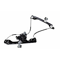 84005653 Front, Driver Side GM Original Equipment Series Power Window Regulator, With Motor