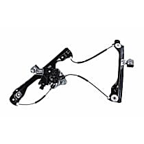84005654 Front, Passenger Side GM Original Equipment Series Power Window Regulator, With Motor