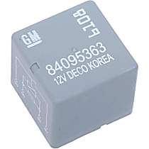 84095363 Direct Fit Rear Window Defroster Relay, Sold Individually