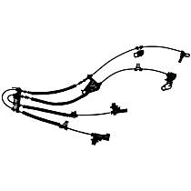 84497811 Front, Driver Side GM Original Equipment Series ABS Speed Sensor Sold individually