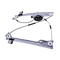 Front, Driver Side Power Window Regulator, With Motor, GM Original Equipment Series