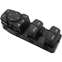 84731704 Front, Driver Side GM Original Equipment Series Window Switch Black