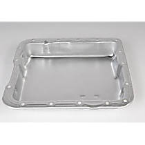 8667545 GM Original Equipment Series Transmission Pan - Polished, Steel, Stock Depth, Direct Fit, Sold individually
