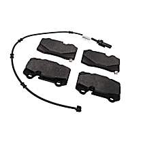 Brake Pad Set, With Front Disc Brake, With Rear Disc Brake, 18in. Heavy Duty Brakes With ABS