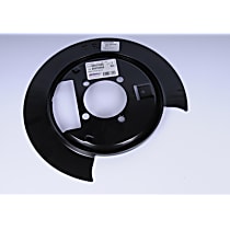 Rear, Passenger Side Brake Dust Shields, 4.3L, RWD, Automatic Transmission, 4-Speed, transmissionmfrcode : 4L60-E, Black