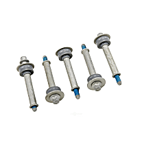 89017368 Intake Manifold Bolt Set, Zinc-Plated, Steel, GM Original Equipment Series, 5 Pieces