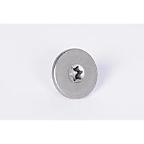 96041864 GM Original Equipment Series Oil Drain Plug - Silver, Steel, Standard, Direct Fit, Sold individually