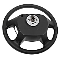 96837667 Steering Wheel - Black, Standard, Direct Fit, Sold individually