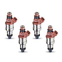 Set of 4 Fuel Injectors Compatible with 842-12112, Sold individually, 2.6L - 