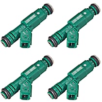 Set of 4 Fuel Injectors Compatible with 0280155968, Sold individually, 5.7L - 