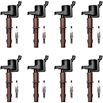Ignition Coil, Naturally Aspirated; SOHC; GAS; 4-Door; Sport Utility, Kit, 8 Cyl 4.6L, OE Series - 