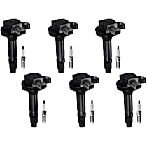 Ignition Coil, Turbocharged; DOHC; GAS; 4-Door; Sport Utility, Kit, 6 Cyl 3.5L, OE Series - 