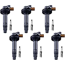Ignition Coil, Turbocharged; DOHC; GAS; 4-Door; Sport Utility, Kit, 6 Cyl 3.5L, OE Series - 