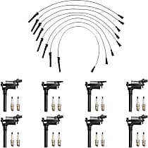 Ignition Coil, Naturally Aspirated; OHV; GAS; 4-Door; Cab & Chassis, Kit, 8 Cyl 5.7L, OE Series - 