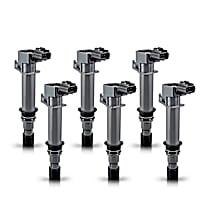 Ignition Coil, Set of 6, 6 Cyl 3.7L, OE Series - 