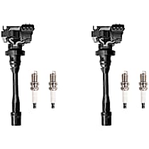 Ignition Coil, Naturally Aspirated; SOHC; GAS; 2-Door; Hatchback, Kit, 4 Cyl 2.4L, OE Series - 