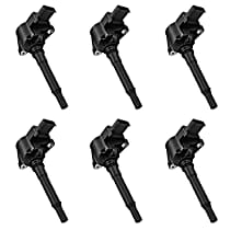 Ignition Coil, Set of 6, OE Series - 