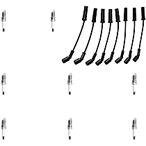 Spark Plug Wire, Naturally Aspirated; OHV; GAS; 4-Door; Sport Utility; Front, Set - 