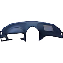 Dash Cover, Black, Molded; Overlay Over Factory Dash - 