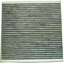Cabin Air Filter, 3 Cyl 1.0L, Media: Charcoal - 