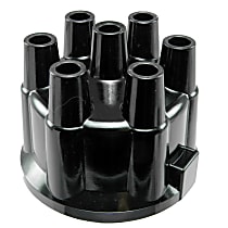 D307 Professional Series Distributor Cap - Black, Direct Fit, Sold individually