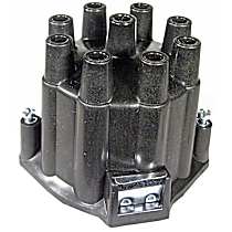 D308R Professional Series Distributor Cap - Black, Direct Fit, Sold individually